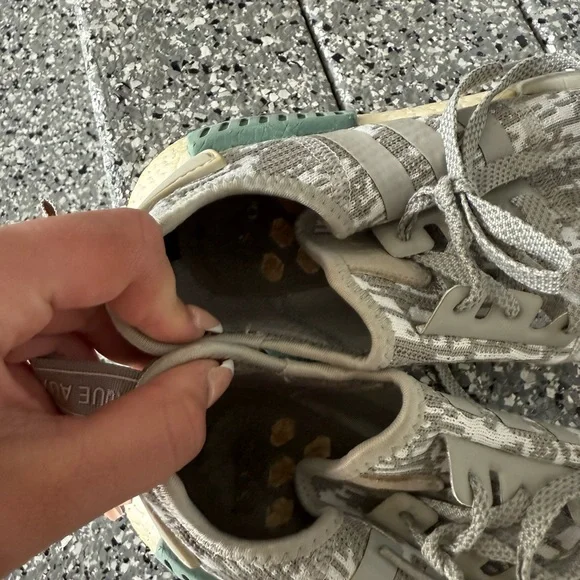 Adidas Camouflage Gray and Olive Sneakers